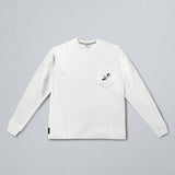 MO x Noritake "Ideas have wings" Long Sleeve Tee (White)