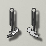 MO x Noritake "Ideas have wings" Silicone Luggage Tag