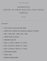 ASTM level 3 mask hong kong-殺菌口罩-level 3 mask-殺病毒口罩-product description-口罩規格
